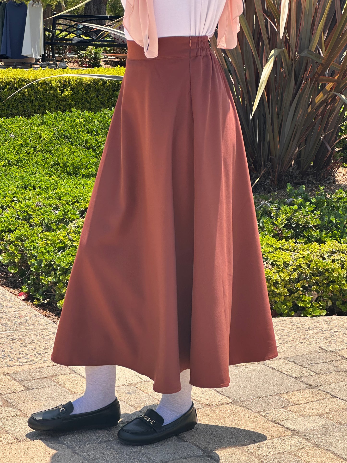 Plain Flowy Skirt