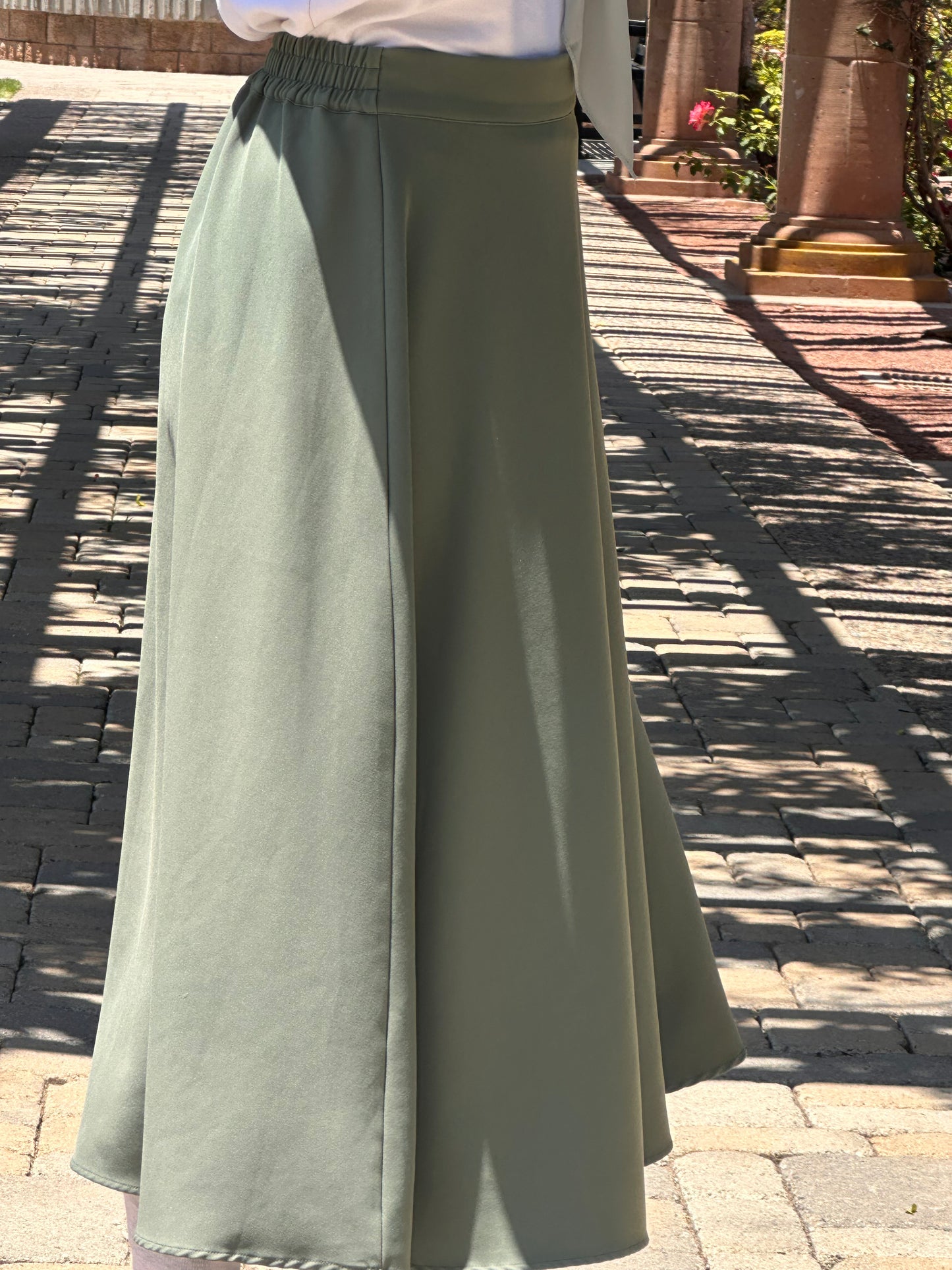 Plain Flowy Skirt