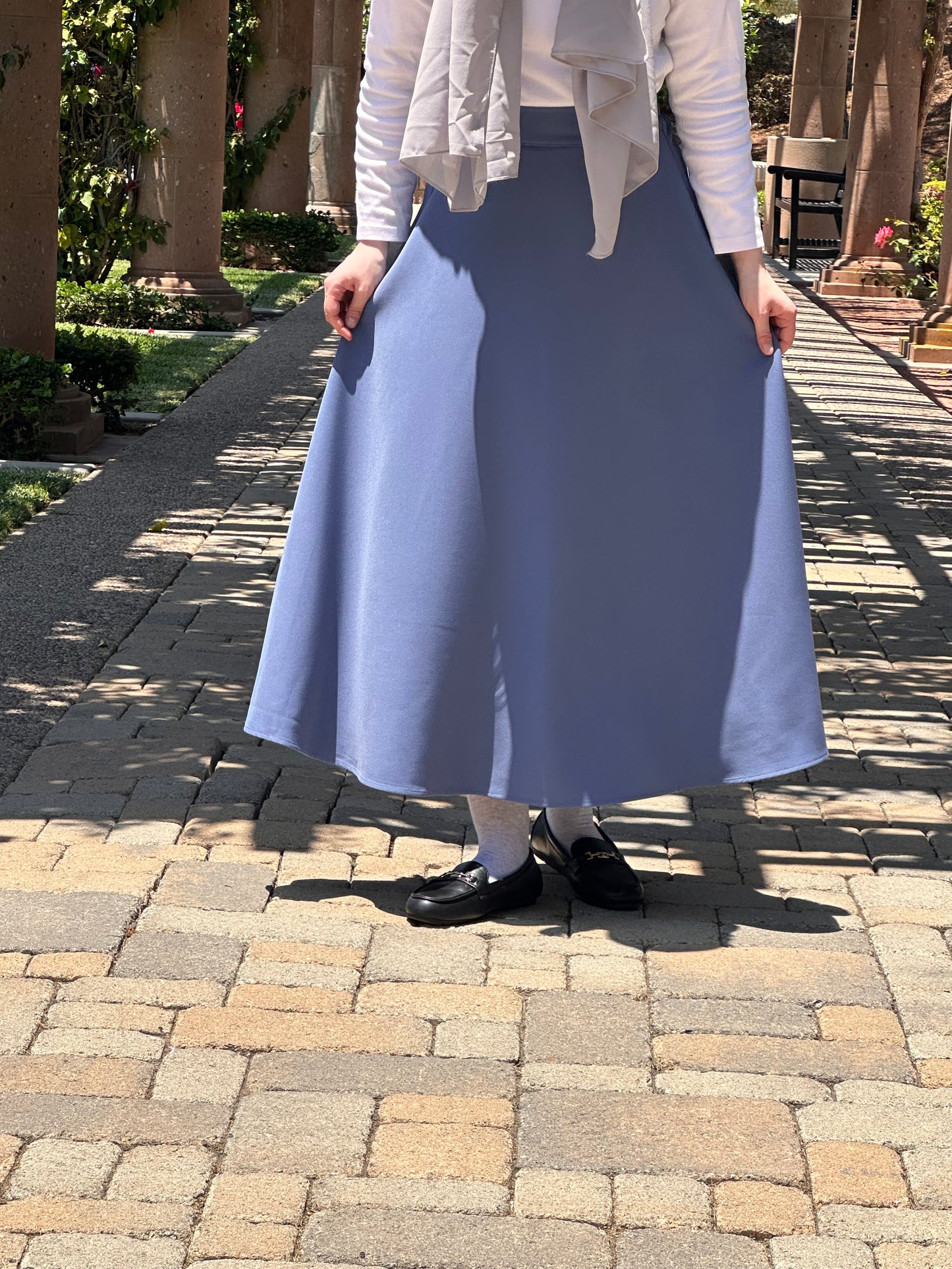 Plain Flowy Skirt