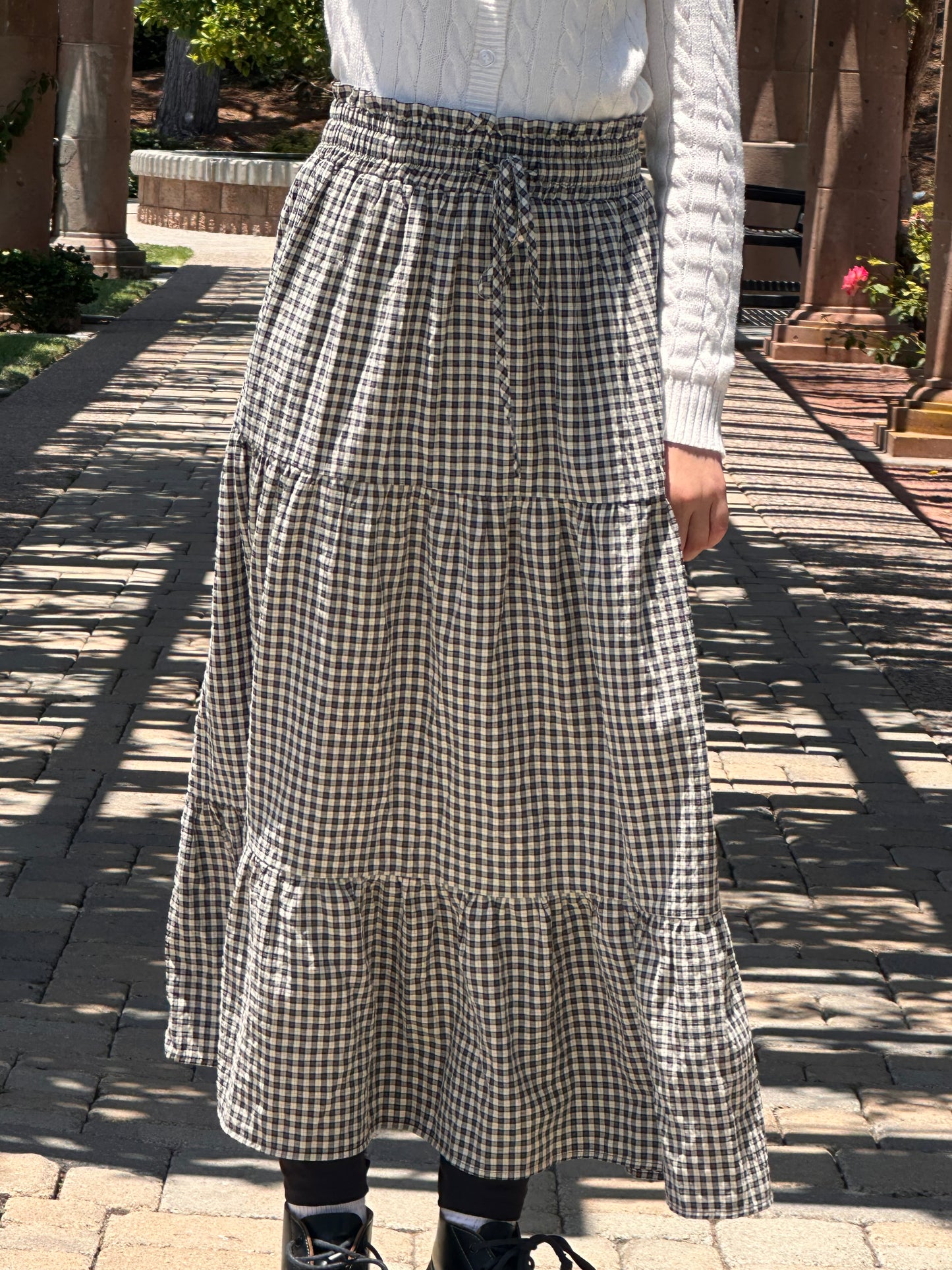 Layered Picnic Summer Skirt