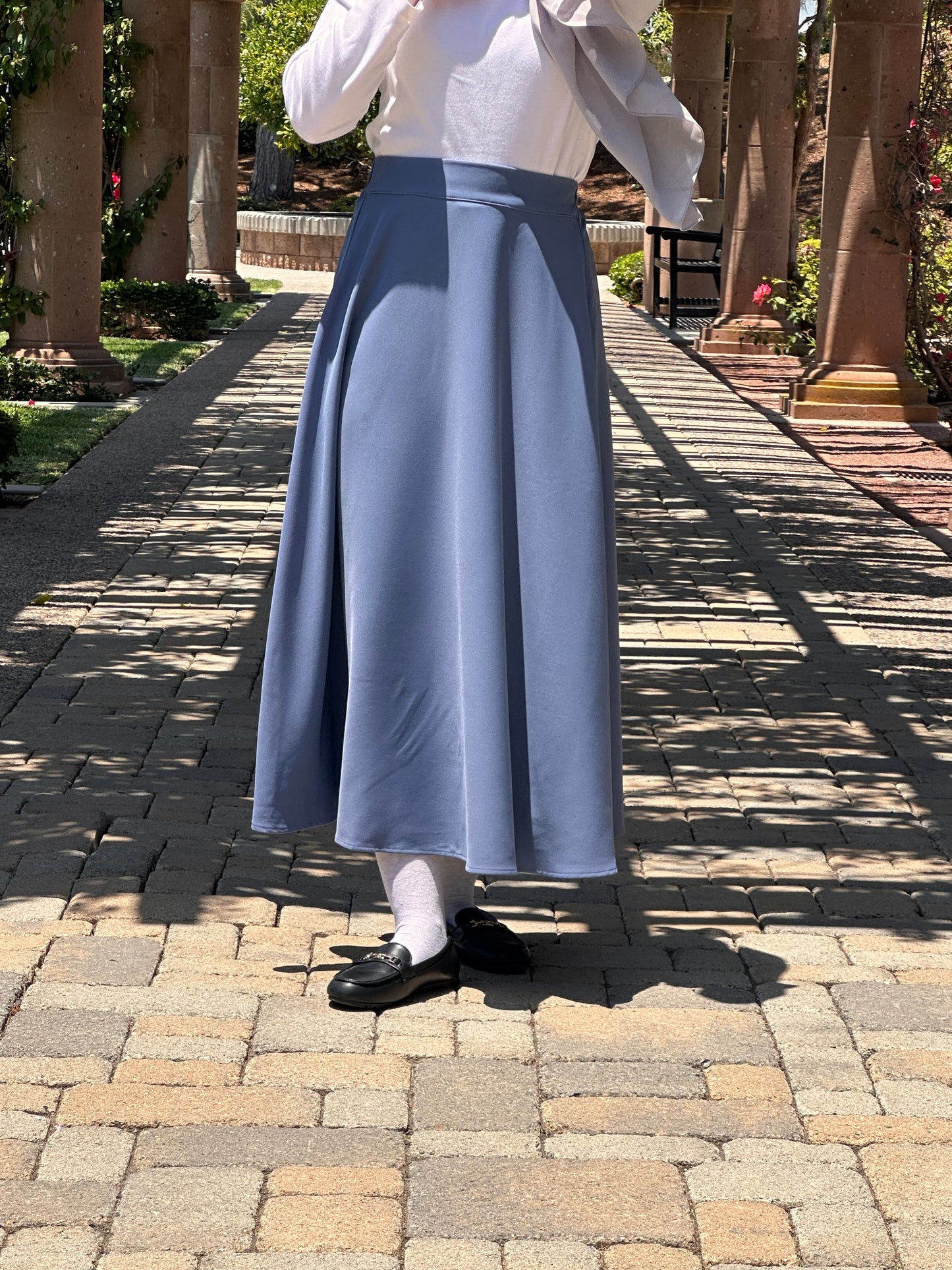 Plain Flowy Skirt
